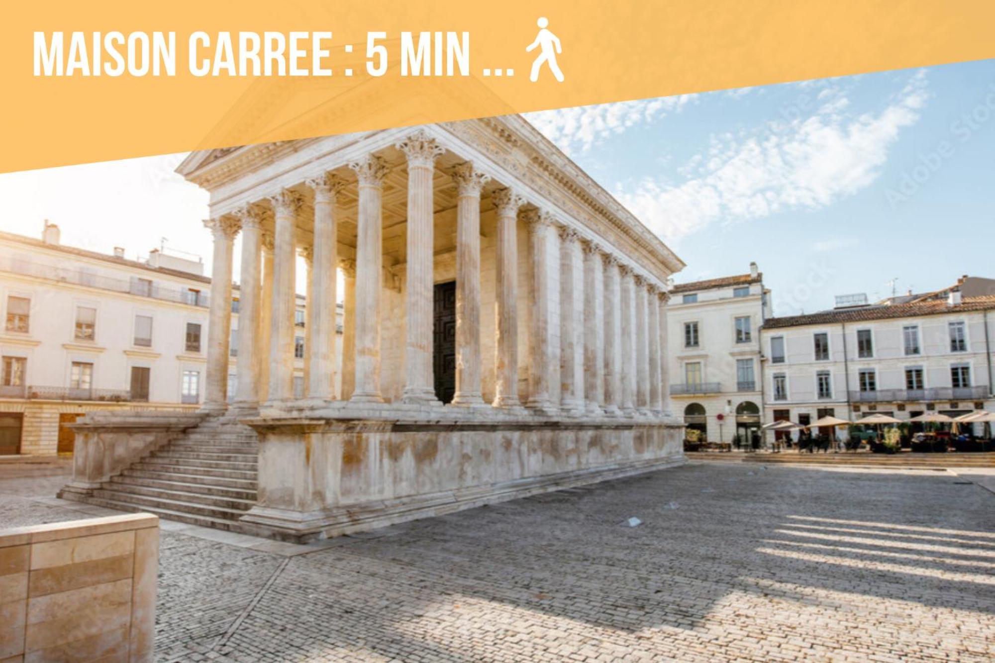 Le Vintage, Appart,Hotel Particulier, Centre Nimes Maisoncarreeconciergerie Экстерьер фото